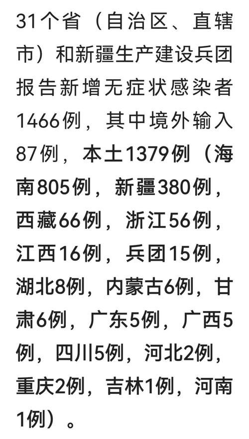 31省份新增无症状感染者26例/31省新增无症状感染者130例