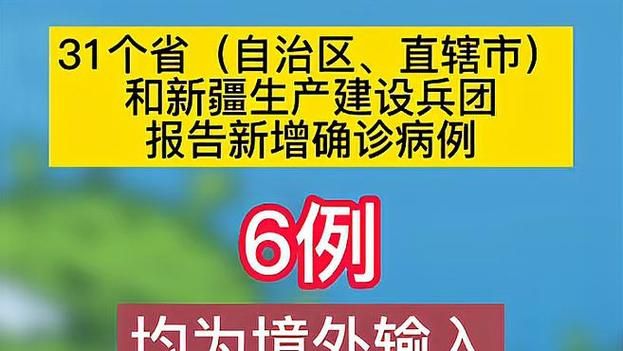 【多地新增2例境外输入涉23省市_31省新增24例均为境外输入】