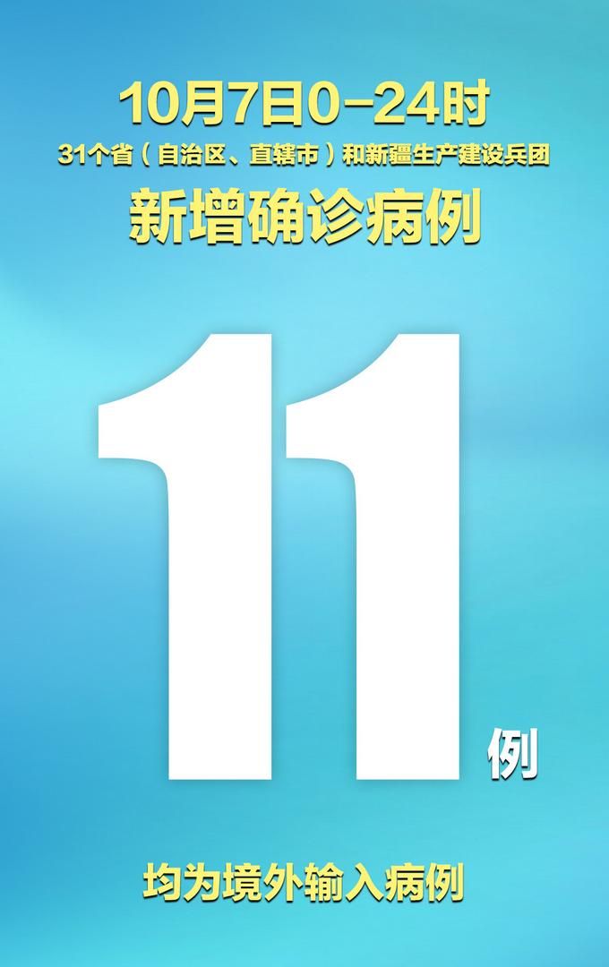 10地新增11例均为境外输入/新增10例境外输入病例