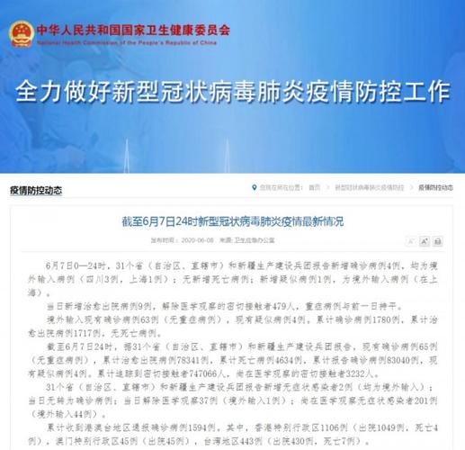 全球新增确诊4例均为境外输入_全球新增确诊超45万