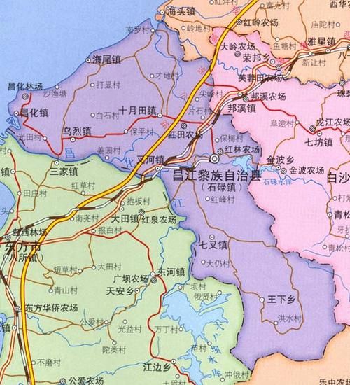 海南省省直辖县级行政区划昌江黎族自治县累计报告核酸阳性12例/海南省昌江属于哪个市