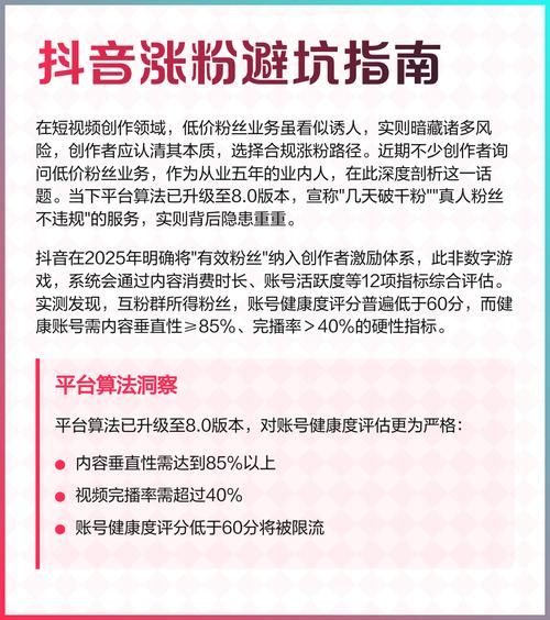 揭秘抖音低价涨粉，背后的策略与潜在风险