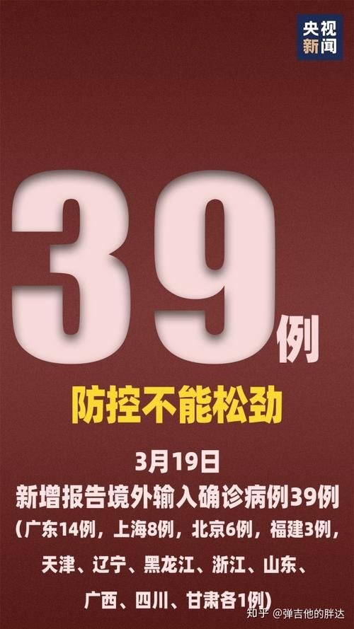 【全国新增19例均为境外输入,全国新增境外输入病例24例】