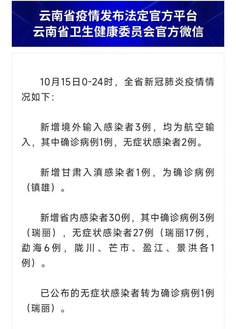 【31省新增本土确诊15例_31省新增本土确诊10例】