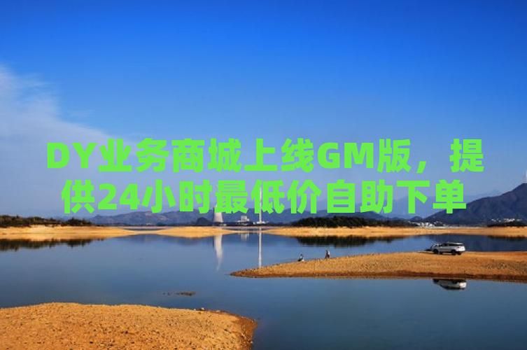 dy自助下单业务平台/(运营)自助运营教程