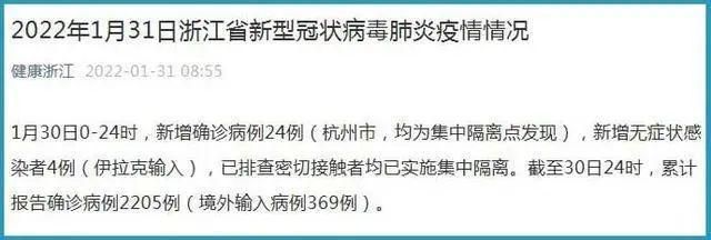 浙江省衢州市柯城区今冬新增22例境外输入病例/衢州柯城新型冠状病毒