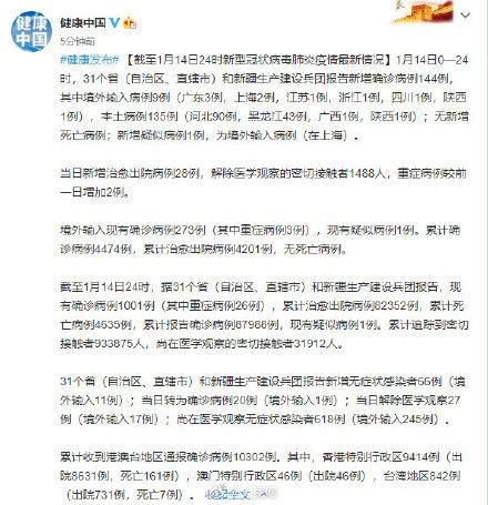 31省份新增30例无症状感染者涉16省:31省份新增1例本土无症状