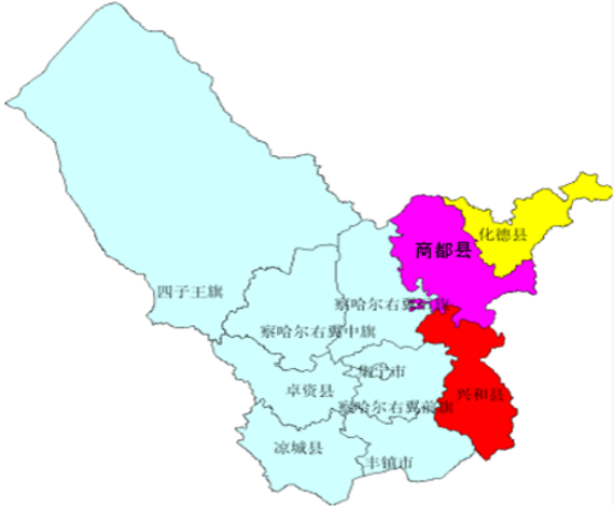 内蒙古自治区乌兰察布化德县现有核酸阳性24例/内蒙古乌兰察布化德县地图