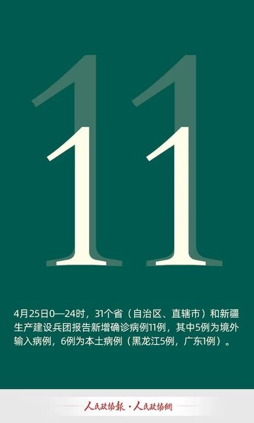 31省份增6例阳性感染者(31省新增输入6例)