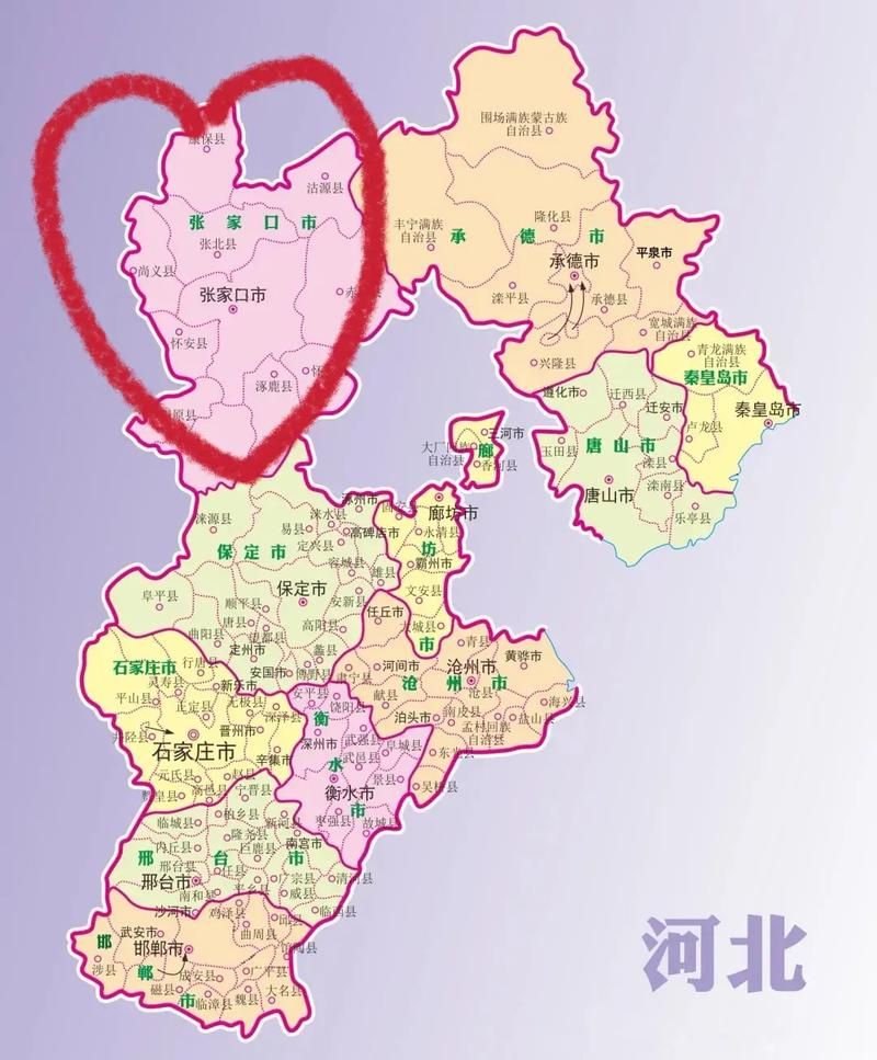 【河北张家口疫情地区分布,张家口疫情分布图】