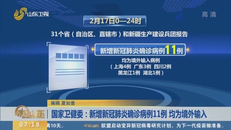 31省市新增11例境外输入涉27省市/31省新增12例 均为境外输入