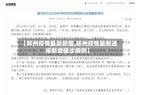 【今日疫情31省份新增情况_今日全国疫情通报】