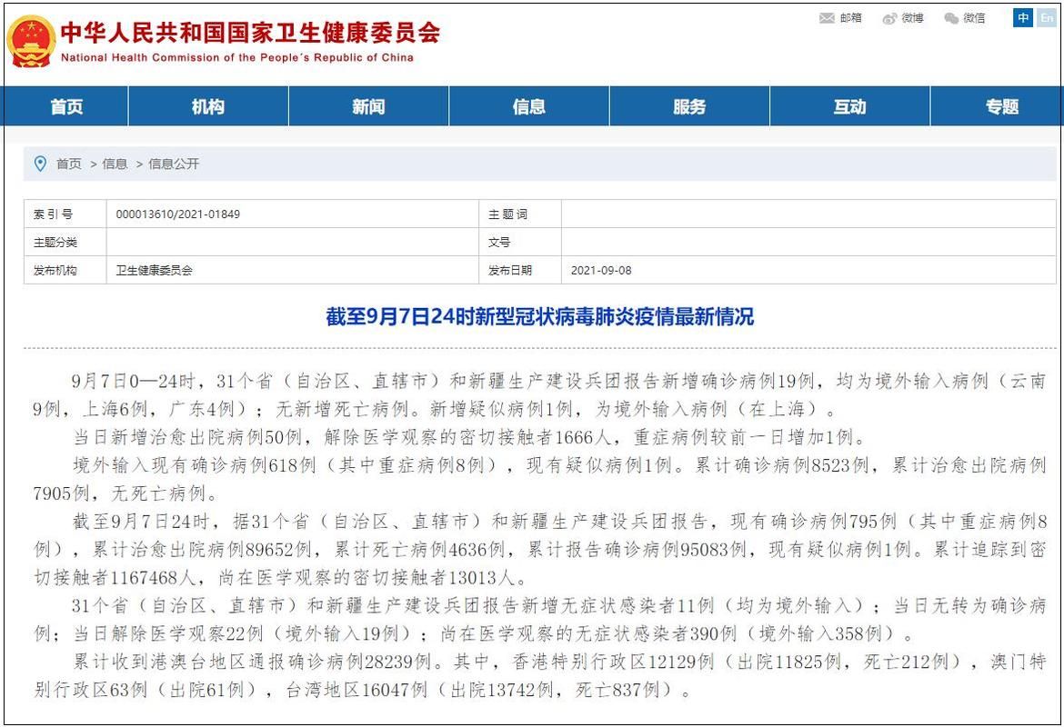 31省份新增30例均为境外输入_31省份新增本土623 1844