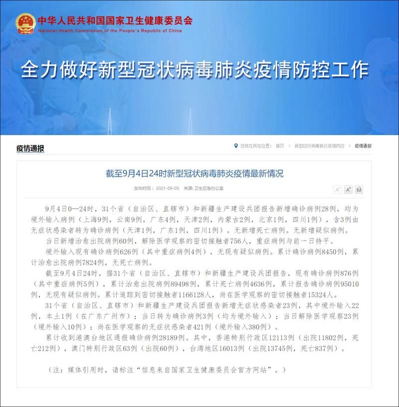31个省份新增境外输入2例(31省份新增本土623 1844)