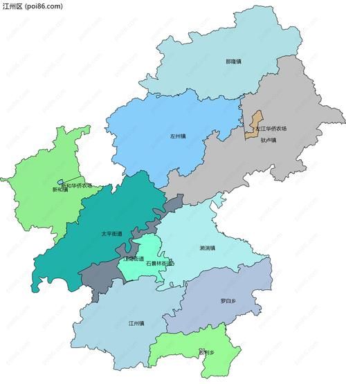 【广西壮族自治区崇左市江州区最新疫情情况通报,崇左江州区高清地图】