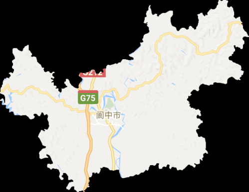 疫情分布图最新阆中:阆中全市地图