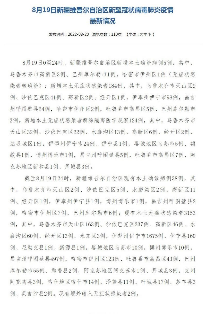 【一张图看懂近4天新疆维吾尔自治区乌鲁木齐市疫情_新疆疫情最新消息今天】
