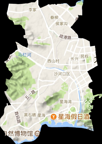 沙河口区境外输入已结束11地/沙河口区地图全图