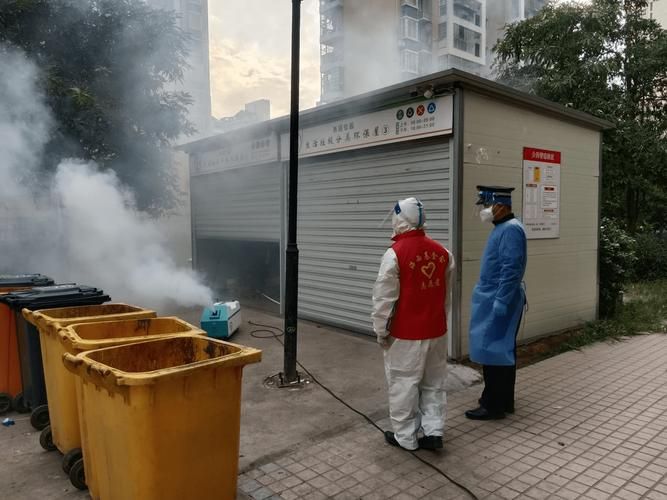 疫情视频最新西区(疫情期间在西郭庄社区消杀视频)