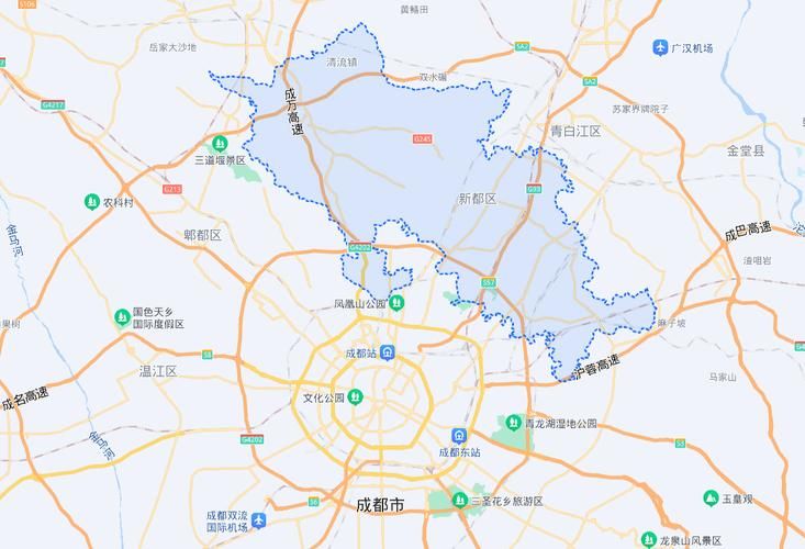  新都区疫情分布图最新:新都区卫星地图高清版